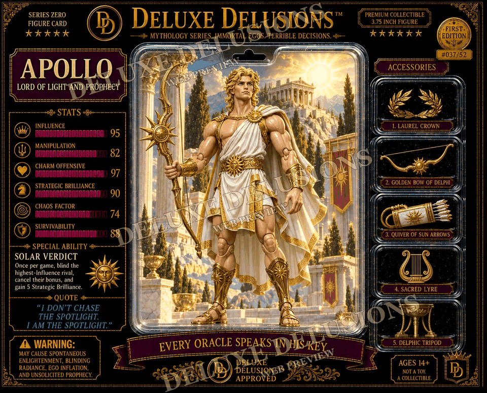 Apollo player card costume reference