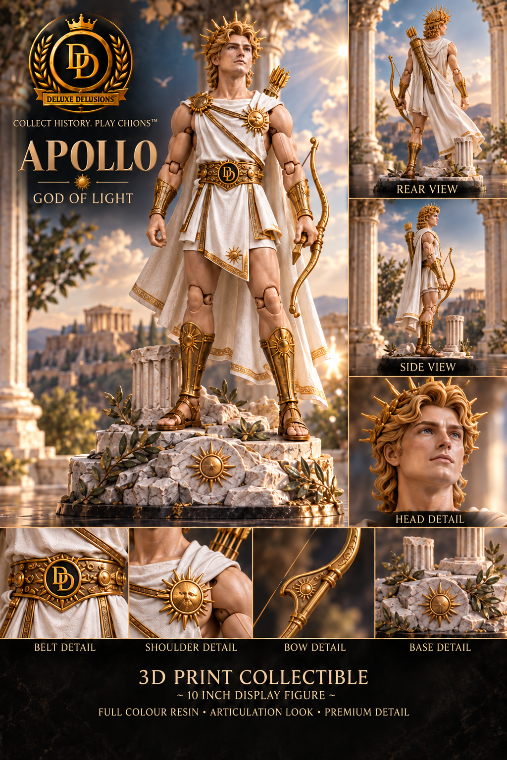 Apollo collectible figure concept