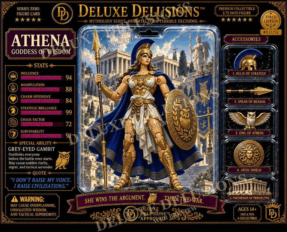 Athena player card costume reference
