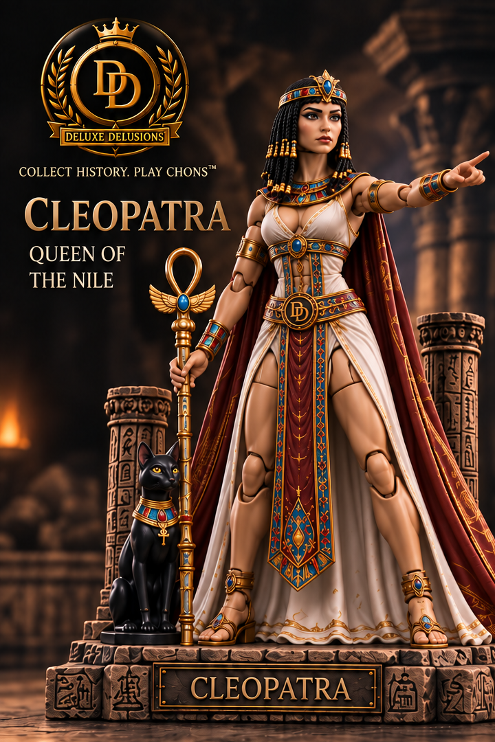 Cleopatra collectible figure concept
