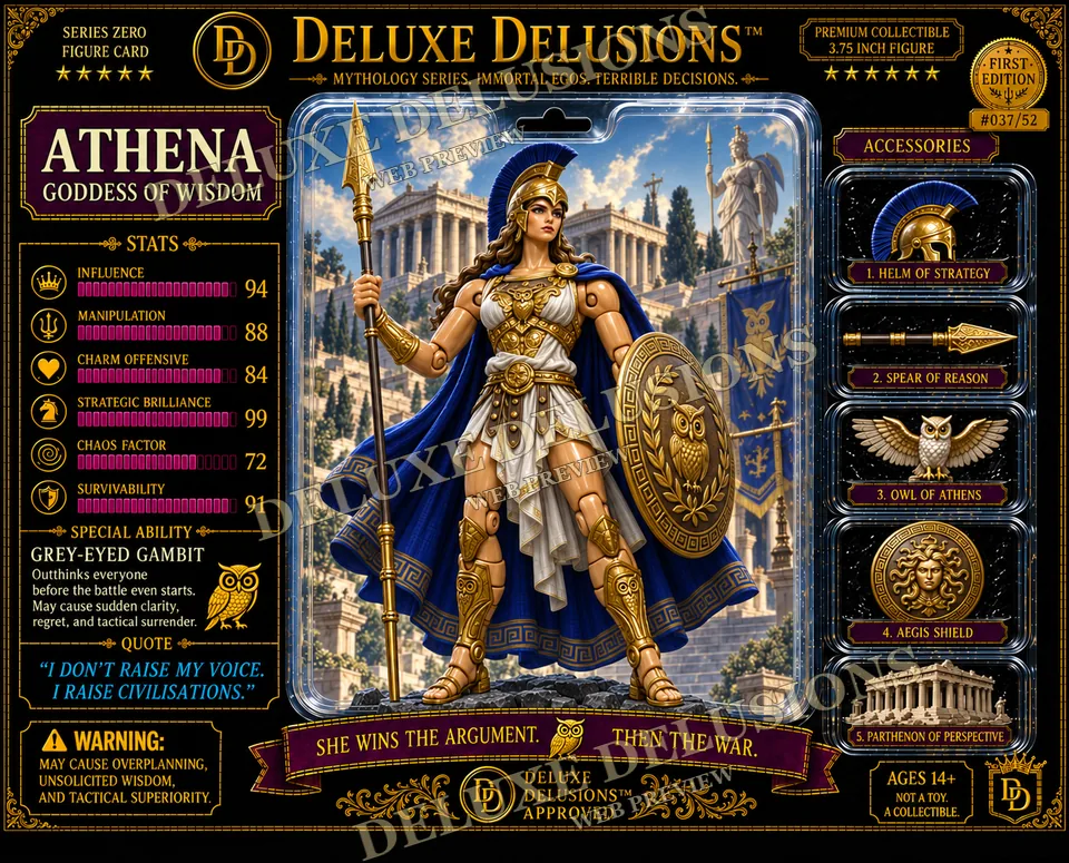 Athena Deluxe Delusions player card